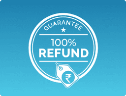 100% refund if not satisfied (as per T&C)