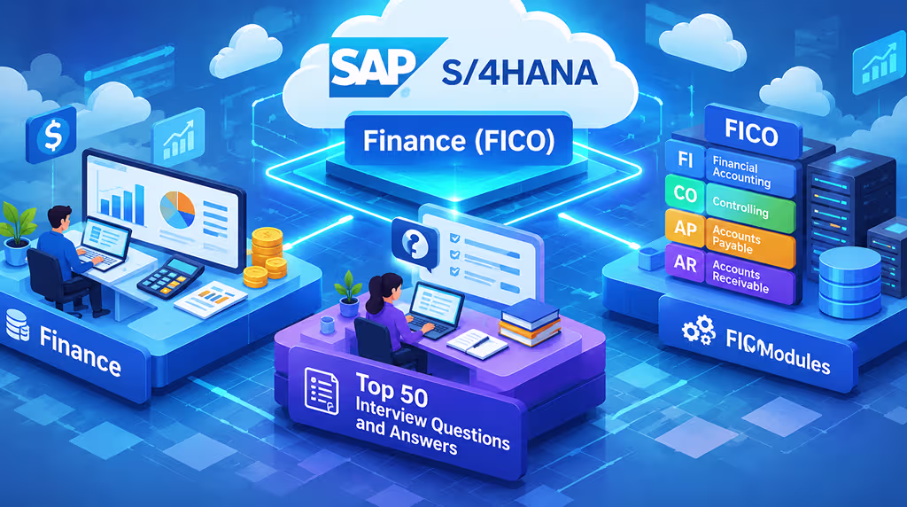 S/44HANA Finance (FICO) Interview Questions and Answers