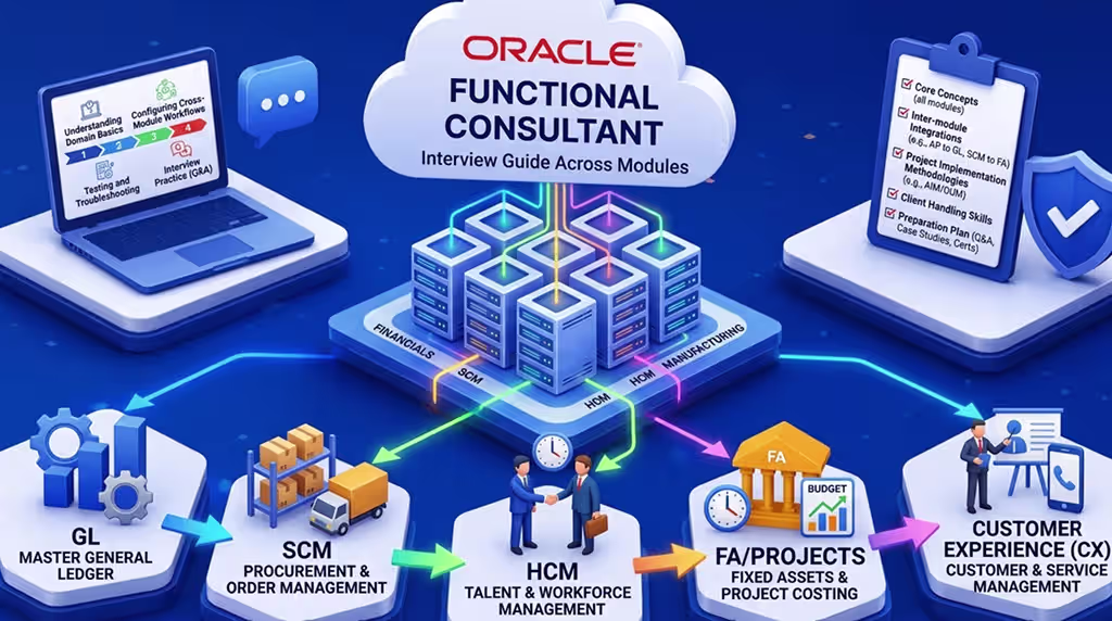 How to Prepare for an Oracle Functional Consultant Interview Across Modules