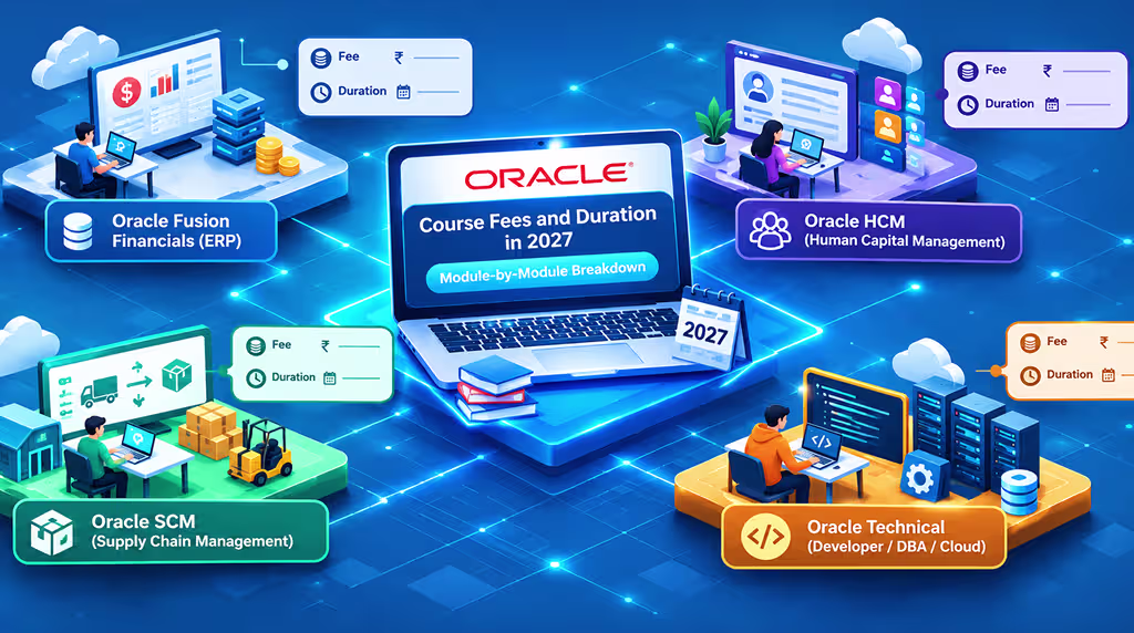 Oracle Course Fees and Duration