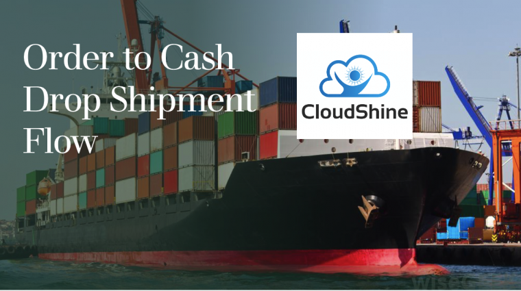 Order to Cash Drop Shipment Flow