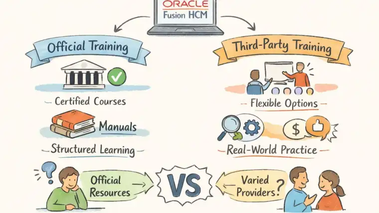 Oracle Fusion HCM Training: Official vs Third‑Party Guide