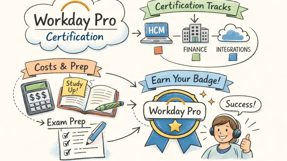 Workday Pro Certification: Tracks, Costs, Prep & Badges