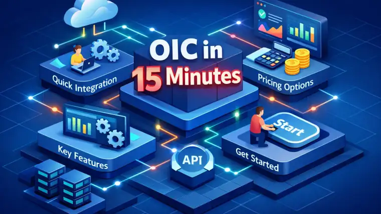 Oracle OIC in 15 Minutes: Features, Pricing & Quick Start
